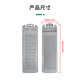 Huixi adaptado a la caja de filtro de la lavadora Konka Midea Midea Pulsador Pulsador Accesorios XQB80-712 XQB85-718 XQB100-728 MB90V37E No. 229 Filtro [2 paquetes]