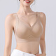 Tingmei Seamless Adjustable Sports Bra Women's Vest Style Pull-up Anti-sagging Big Breast Revealing Small Side Breast Bra