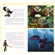 [Single -Set optional] Animation Dreamworks Kung Fu Panda Roll + Monster Shrek + Madagaskar Roll + Dragon Trainer Set 4 Volumes Storybooks, die englische Kung Fu Panda Roll lernen können