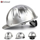 Golmud aluminum alloy anti-collision hat Construction site construction hat Leadership and supervisor GM727 Silver