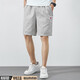 
TOMMYBULLTommy Tommy Shorts Summer Men's Pants Pure Cotton Casual Pants Home Wear Cropped Pants Mid-Pants Large Shorts Dark Blue 9224 XL Code/Suggested 140-160Jin[Jin equals 0.5 kg]