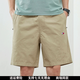 
YLIN TOMMY American Tommy Tommy Shorts Men Flagship Summer Casual Cropped Pants Men Pure Cotton Straight Beach Pants Men 9215 Navy Blue 3XL Recommended 160-180Jin [Jin equals 0.5 kg]