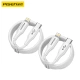 Pinsheng [Special offer 2 packs] Apple data cable fast charging PD20W multiple iphone charging cable USB-C car cable suitable for Apple 14ProMax/13/12 1.5 meters