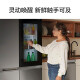 Refrigerador LG6555 Doble abre de frecuencia variable refrigerada por aire sin aire libre, ventana de perspectiva, esterilización inteligente en el hogar y sistema de doble viento que ahorra energía, frecuente lineal de frecuencia de gran capacidad de gran capacidad S653MPY33D [Perspectiva panorámica] 655L Silver Silver