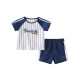 David Bella (Dave/Bella) Traje de verano Traje de niños ropa para niñas Ropa infantil Inglaterra Summer Baby Cartoon casual manga corta Conjunto de dos piezas DBM14108 66 cm (12 m (altura recomendada 66 cm)