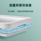 柏翠（petrus） 炒酸奶机炒冰盘家用小型DIY迷你儿童冰淇淋速冻免插电 PET035 节日礼物 白色