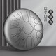 
Huashu Ethereal Drum 15 Tone 14 Inch Carbon Steel Style C Adjustment D Adjust Ruyin Style Steel Tongue Drum Beginner Percussion Instrument Forget-Word Drum Ruyin Carbon Steel D Adjustment 15 Tone 14 Inch Gilded Diamond + Full Set of Accessories