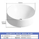 KOHLER (KOHLER) Basin-top basin Qiaosi Fashionable countertop basin Washbasin Ceramic Basin K-14800T-0