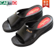 CARTELO slippers for women wearing summer new style, non-slip high heels, home thick-soled sponge shoes, internet celebrity mother sandals, off-white 795 36 [suitable for 34 feet]