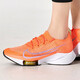 Nike (NIKE) women's shoes new Air Zoom cushioning sports lightweight breathable non-slip marathon training running shoes CI9924-001 Black and blue 39