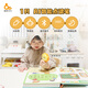 
Quwei Culture Point Reading Pen Early Childhood Early Education Machine Baby Cognitive Picture Book Bilingual Point Reading Intelligent Learning Children Point Reading Machine Gift 0-4 Years Old 3-Bilingual Encyclopedia Gift Box + English Children's Rhyme