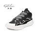 Shachi casual trendy cowhide fashionable non-slip wear-resistant comfortable and breathable casual shoes DWT3E3519 black 43