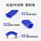 Suitable for Dyson vacuum cleaner accessories V6V7V8V10V11 suction head floor brush suction head blue hose replacement one set thickened and thickened strong and durable anti-aging and wear-resistant