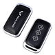 Cubierta clave de Chaomeng Wuling Starlight S Key 2024 Jiachen Xingchen Starchi Men's y Women's Advanced Pilot Case Case Cubre D - Fashion Black - [con manguito de metal]