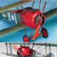 Академия модель самолета Aideme Fighting Helicopter Reconnaissance Aircraft Simulation Model Ornament Подарок 1/32 Thorpeweis Camel Fighter 12109
