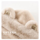 Xue Qianman's cute bear hat, warm scarf, one-piece hooded women's winter cold-proof warm gloves, thickened velvet three-piece set