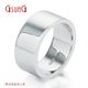 GsunG platinum PT950 men's and women's large wide ring men's simple large ring about 10 grams customized contact customer service