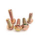 
10.9-level flange surface bolt anti-slip toothed screw M8M10M12M14M16 high-strength color-plated screw with pad 14130 full teeth 1