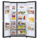 Refrigerador de doble puerta LG 655 litros de conversión de frecuencia sin aire refrigerada por aire Control de temperatura inteligente Control inteligente Refrigerado y congelado S651MC16