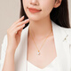 Chao Acer 18K gold pearl pendant as a birthday gift for girlfriend Zhijian XPK33702315 white pearl model with free silver chain