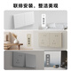 Legrand Switch Socket Panel, Huacai -Serie Keramik Weiß 86 Verstecktypen, 10A falsch ausgerichtete fünf Löcher falsch ausgerichtet