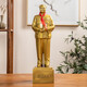 Red Brigade's former capital Chairman Mao statue full body brass home living room decoration bronze statue full body great man crafts ornaments inspirational full body statue of the founding of the People's Republic of China 29CM high copper back cover with number