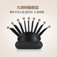 GUTCHE nine-row comb rib comb high temperature resistant hair oil comb blown fluffy comb boar bristle men's style comb curly hair rolling comb #9-row comb