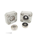 Method Blank bearing bearing housing assembly BFF33 BASA BSAB6002 6202 Customized plane bearing housing Bearing inner diameter 3 Bearing inner diameter 5/K605ZZ-thickness 10 Method Blank