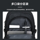 史莱辛格（Slazenger）男士双肩包旅行背包大容量笔记本书包16英寸商务电脑包 黑色 