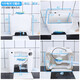 Rongjie super small home bathroom narrow mop pool desk control does not dirty hands household automatic drain mini balcony mop pool T05 (42cm) desk control + single cold faucet