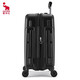 Avas Suitcase 20 Zoll kann an Bord der Flugzeug-Top-Zehn Marken von Trolley-Boxen verwendet werden, die Reisebackkennwortbox mit großer Kapazitätsbeutel schwarz sind [verdicken Box-Schale] mehr gegen Herstellung 28 Zoll [7-Tage-Mittel- und Fernentfernung] schwerer und flüssiger
