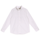 IVY HOUSE Ivy children's clothing for boys and older children in autumn new style classic simple long-sleeved white shirt college breathable cotton white ((bow tie not included)) 120cm