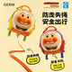 GERM Anpanman Children's Backpack Kindergarten School Bag Ultra-Light Large Capacity Travel Cute Bag Gift Sea Salt Red Bean