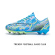 Weibugc Ronaldo Assassin 15 Avocado Limited Edition Männer und Frauen Erwachsener ein G Long Ding Children TF gebrochener Nagel-Low-Top-Training Fußballschuhe 761-Green (Long Ding) 36 mit Fußballsocken + Legging Board + Schuhtasche