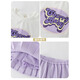 Pitt Pitt Girls Rock Tennis Rock Kinder Sommer Rockhose Große Kinder platzlebende Rockanzug Mädchen JK Weißer Sport kurzer Rock 9889t Shirt + 1566 Pink Short Rock [Anzug] 160 cm