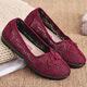 Song Meifen elderly shoes for women 70-80 years old cloth shoes widened cool comfortable breathable mother shoes non-slip soft sole summer old Beijing 7170 brown 36