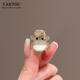 LEMIAO 2023 Nouveau crabe mignon petit clip frappe Clip à cheveux petit clip Top Clip exquis Hairpin Headress Feme Small Crab Clip A26-208