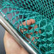Yuxiyuan big fish copy net thickened and thickened stainless steel fishing net herring net fishing aquaculture wholesale fishing gear complete set 1.2m 48cm total length 1.6m with 39 strands thickened net