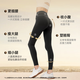 MissWiss Shark Pants Women's Thin Style Slim Belly Controlling Butt Lifting Yoga Pants Leggings for Outerwear Goddess Black-Super Thick Velvet L