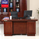 Liming JTH-21 office desk solid wood veneer paint desk middle office desk 1.4 meters writing desk 140*70*76cm