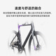 Jiawo JAVA road bicycle hydraulic disc brake 7170 electronic speed barrel shaft carbon fiber bend handle racing VESUVIO bright titanium L (height: 178-188CM)