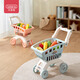 
Bainshi shopping cart children's house play house toys girls trolley vegetables fruit simulation kitchen toys