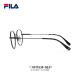 FILA Fila glasses myopia ultralight titanium frame anti-blue light color change mirror elliptical glasses frame can match degrees VFI753F-0531 matte black with 1.60 anti-blue light recommended 0-600 degrees