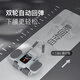 Keep four-wheel abdominal wheel automatic rebound for men and women household elbow support flat training abdominal muscle wheel Glacier gray
