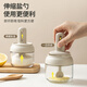 Taili seasoning box kitchen seasoning bottle salt shaker seasoning jar telescopic spoon storage box sealed household spoon lid integrated