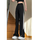 Du Xiaoxian Bingsi Wide-leg Ladet Casual Hosen für Herren Sommer Neue American Vibe Outdoor Mountaineering Workwear Sportshosen K829 Black M [Empfohlen 90-110jin [Jin entspricht 0,5 kg]]