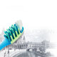 Ole B Vitality Massage Double Support Gum Special Protection Small Wide Head Massage Adult Soft Breast Toothbrush Color Random Color