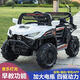 Raft core children's car can seat adults, extra large four-wheel drive dual battery, large Mercedes Benz children's electric car, four-wheel remote control off-road, large double door - factory direct sales - 1-7 years old, low model wheel - without battery - cannot sit