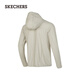 Skechers Light | Men's and women's cool quick-drying sports and leisure jacket P224M032 meteorite brown/044Z M