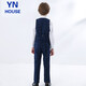 Yinuofang Children's Suit's Boys Vest Suit 1er Juin Performance Suit Boys Host Host Host Flower Girl Catwalk Costume